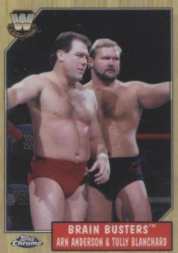 2008 Topps WWE Heritage Chrome - Arn Anderson Tully Blanchard #70