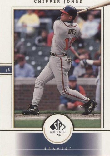 2000 SP Authentic - Chipper Jones #45