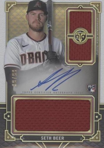 2022 Topps Triple Threads - Seth Beer #RFPAR-SBE
