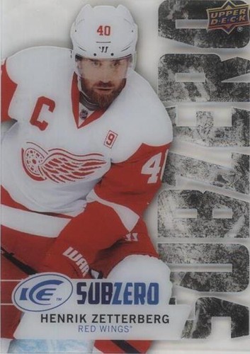 2016-17 Upper Deck Ice - Henrik Zetterberg #SZ-2
