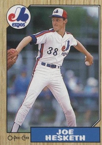 1987 O-Pee-Chee - Joe Hesketh #189