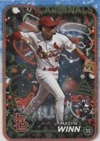 2024 Topps Holiday - Masyn Winn #H94