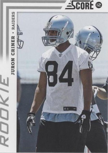 2012 Score Juron Criner #339