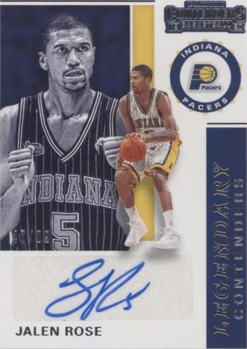 2019-20 Panini Contenders - Jalen Rose #LC-JRS