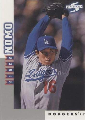 1998 SCORE ROOKIE TRADED HIDEO NOMO #26 LOS ANGELES DODGERS