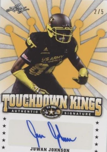 2015 Leaf U.S. Army All-American Bowl Juwan Johnson #TK-JJ1