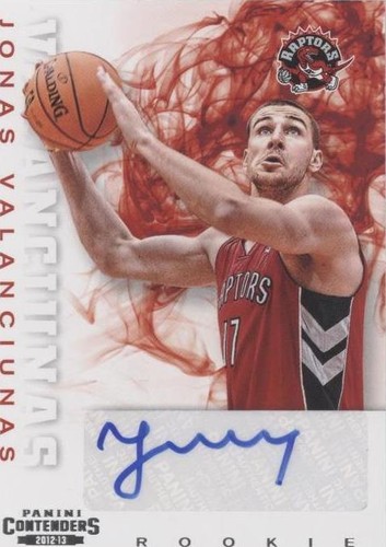 2012-13 Panini Contenders - Jonas Valanciunas #284