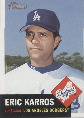 2002 Topps Heritage - Eric Karros #295