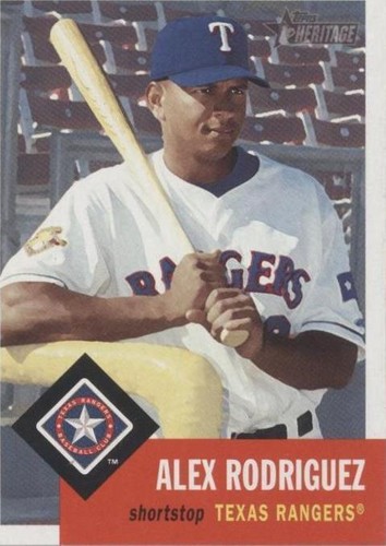 2002 Topps Heritage - Alex Rodriguez #53