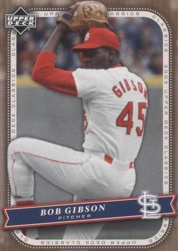2005 Upper Deck Classics - Bob Gibson #10