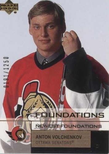 2002-03 Upper Deck Foundations - Anton Volchenkov #160