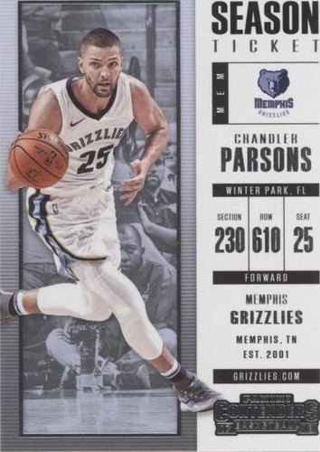 2017-18 Panini Contenders - Chandler Parsons #4