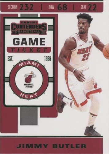 2019-20 Panini Contenders - Jimmy Butler #44