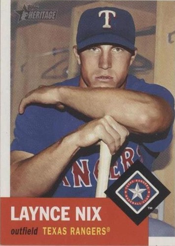 2002 Topps Heritage - Laynce Nix #425