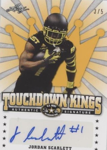 2015 Leaf U.S. Army All-American Bowl Jordan Scarlett #TK-JS1
