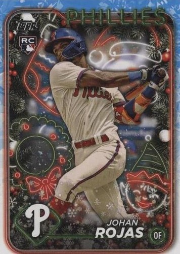 2024 Topps Holiday - Johan Rojas #H180
