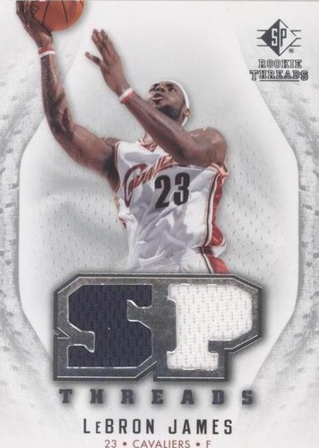 2008-09 SP Rookie Threads - LeBron James #T-LJ