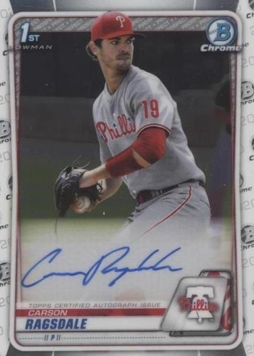 2020 Bowman Draft - Carson Ragsdale #CDA-CRA
