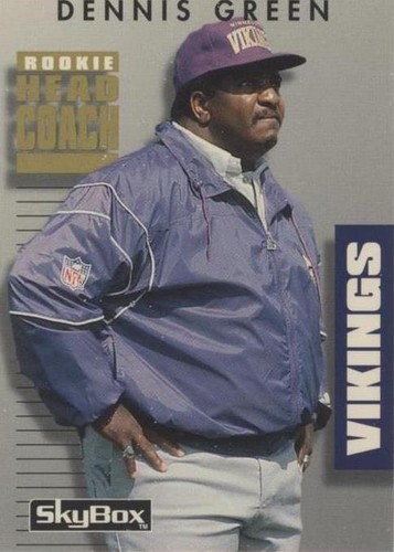 1992 Skybox Primetime Dennis Green #144