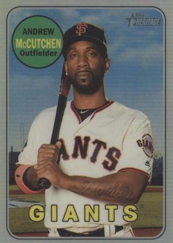 2018 Topps Heritage High Number - Andrew McCutchen #THC-705