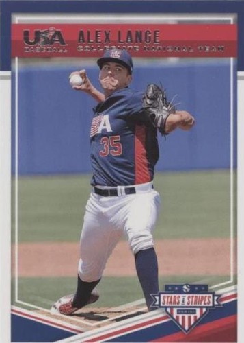 2018 Panini USA Baseball Stars & Stripes - Alex Lange #84
