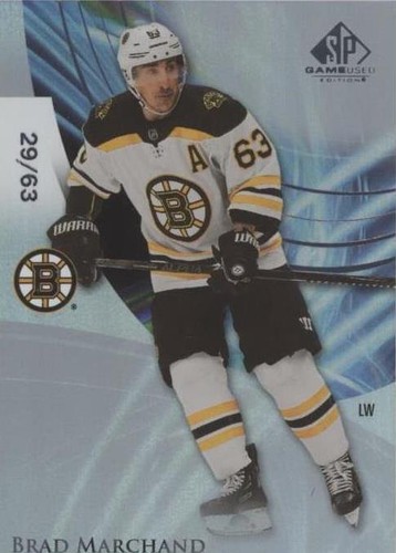 2020-21 Upper Deck SP Game Used - Brad Marchand #60