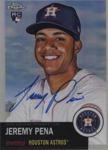 2022 Topps Chrome Platinum Anniversary - Jeremy Pena #CPA-JPE
