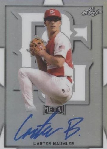 2019 Leaf Perfect Game All-American Classic - Carter Baumler #BA-CB1