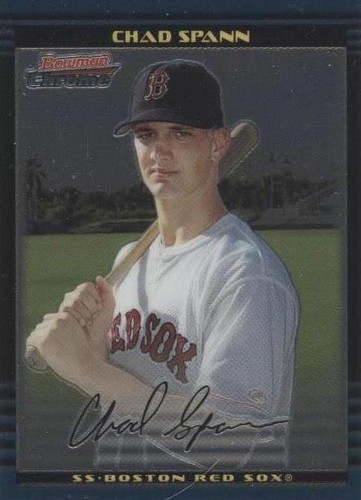 2002 Bowman Chrome Draft Picks & Prospects - Chad Spann #BDP92