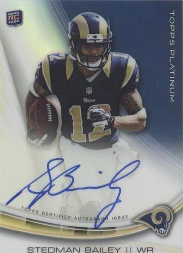 2013 Topps Platinum Stedman Bailey #A-SB