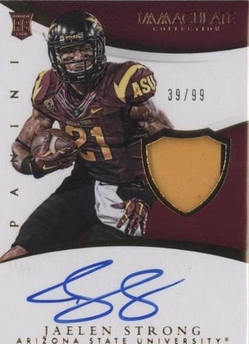 2015 Panini Immaculate Collection Collegiate Jaelen Strong #323
