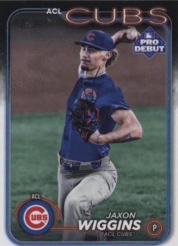 2024 Topps Pro Debut - Jaxon Wiggins #PD-90