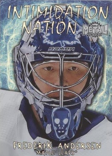 2020-21 Skybox Metal Universe - Frederik Andersen #IN-20