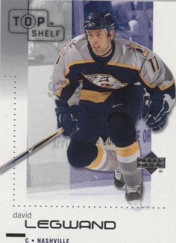 2002-03 Upper Deck Top Shelf - David Legwand #49