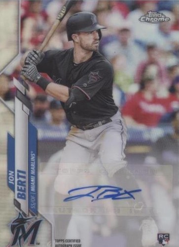 2020 Topps Chrome Update Series - Jon Berti #USA-JB