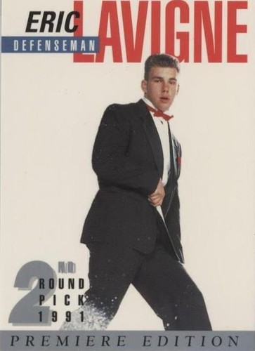 1991 Arena Draft Tuxedo Exclusive Premiere Edition - Eric Lavigne #19