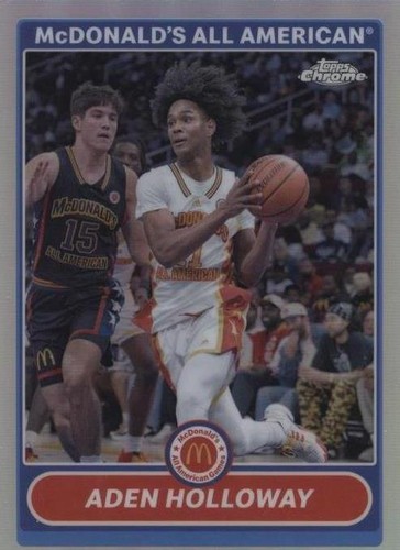 2023 Topps Chrome McDonald's All American - Aden Holloway #2K7-15