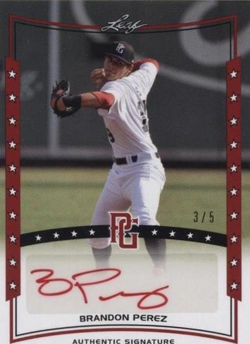 2014 Leaf Perfect Game Showcase - Brandon Perez #A-BP1