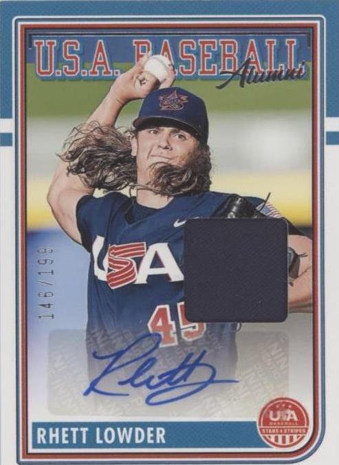 2024 Panini Stars and Stripes - Rhett Lowder #ASM-RL