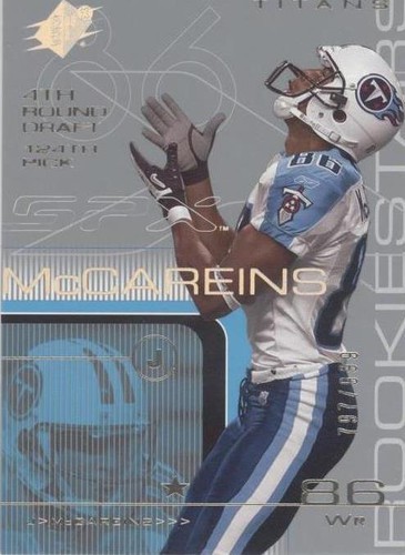 2001 SPx Justin McCareins #125