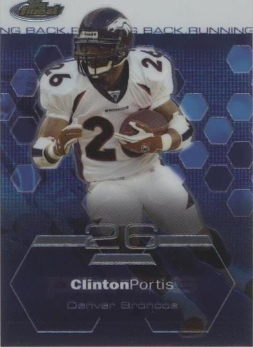 2003 Topps Finest Clinton Portis #39