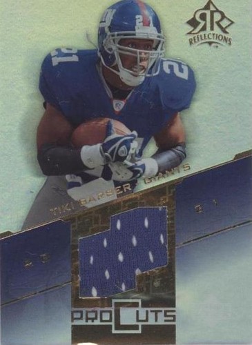 2004 Upper Deck Reflections Tiki Barber #PC-TI