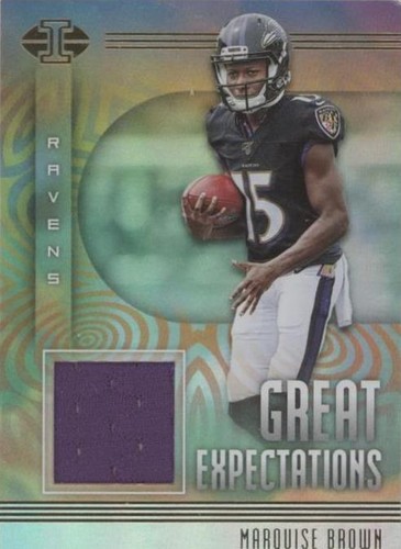 2019 Panini Illusions Marquise Brown #GE-MBR