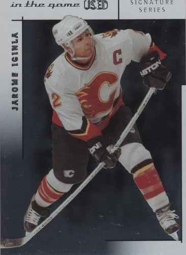 2003-04 In the Game-Used Signature Series - Jarome Iginla #53