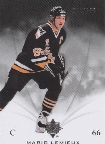 10/11 UPPER DECK ULTIMATE COLLECTION MARIO LEMIEUX #43 SP 363/399