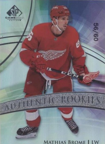 2020-21 Upper Deck SP Game Used - Mathias Brome #158