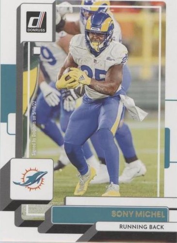 2022 Panini Donruss Sony Michel #16