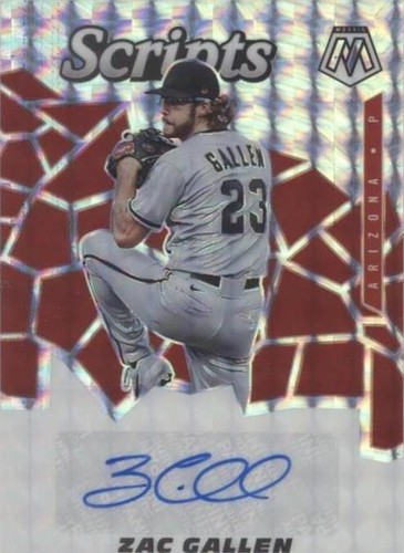 2021 Panini Mosaic - Zac Gallen #SCR-ZC