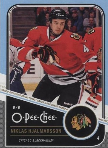 2011-12 O-Pee-Chee - Niklas Hjalmarsson #154