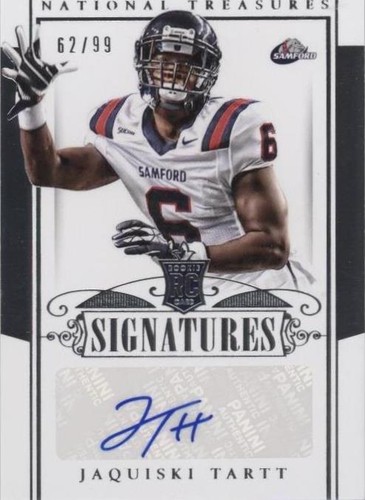 2015 Panini National Treasures College Jaquiski Tartt #250